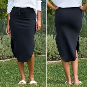 FRANK & EILEEN Donegal Unforgettable Triple Fleece Midi Skirt \\ XL
